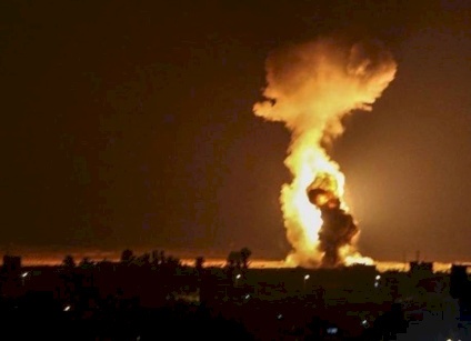 قذائف تستهدف محيط مطار المزة بدمشق