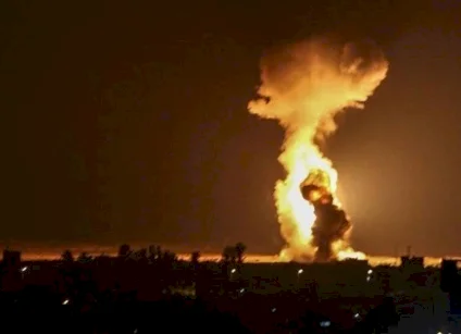 قذائف تستهدف محيط مطار المزة بدمشق