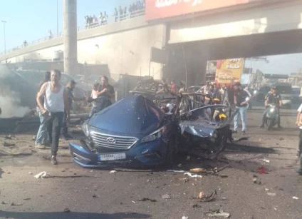 استشهاد لبناني في غارة إسرائيلية على مركبة
