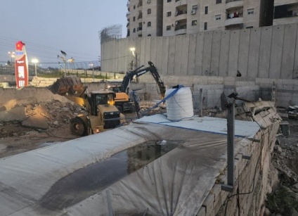 الاحتلال يشرع بهدم منزل شهيد في بزاريا شمال نابلس (فيديو)