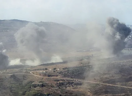 غارات إسرائيلية تستهدف قرى في جنوب لبنان