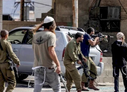 مستوطنون يهاجمون محلا تجاريا ويحطمون محتوياته غرب نابلس