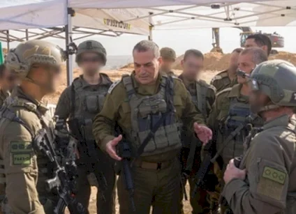 رئيس أركان الجيش الإسرائيلي من غزة: لن نتيح لحماس إعادة تأسيس قوّتها