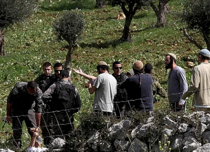 שניים נפצעו במתקפה של מתנחלים על מרג' סייא בין אלמוג'יר לאבו פלאח בצפון מזרח רמאללה