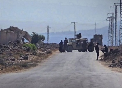 כוחות ישראליים מחדשים חדירה לשטחים הסוריים לאחר שיחות פאריס