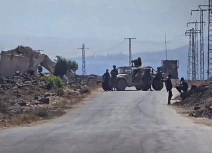 כוחות ישראליים מחדשים חדירה לשטחים הסוריים לאחר שיחות פאריס