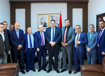 الاتحاد الفلسطيني لشركات التأمين يلتقي وزير النقل والمواصلات لبحث القضايا المشتركة  وتعزيز السلامة المرورية