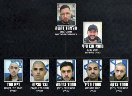 الشاباك يعلن عن "إحباط شبكة بتوجيه لبناني" خططت لعمليات في الضفة