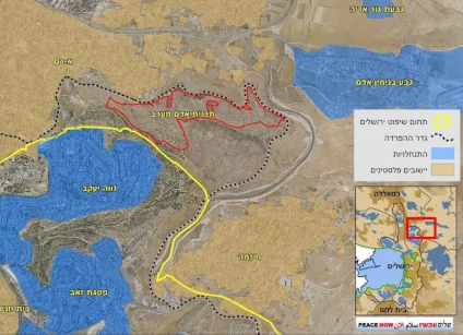 محافظة القدس: مشروع استعماري شمالي المدينة يمثل ضما فعليا مقنعا