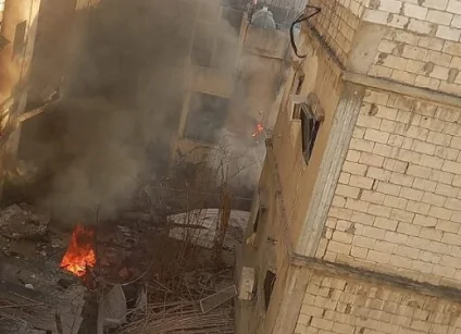 شهيدان في غارة إسرائيلية على مخيم عين الحلوة للاجئين الفلسطينيين جنوبي لبنان