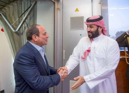 الرئيس المصري وولي العهد السعودي يجددان التأكيد على رفض أية محاولات لتهجير الشعب الفلسطيني