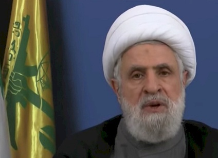 نعيم قاسم: المسار الدبلوماسي فشل ونتمسك بالسلاح