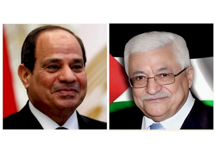 الرئيس يجري اتصالا هاتفيا مع الرئيس المصري