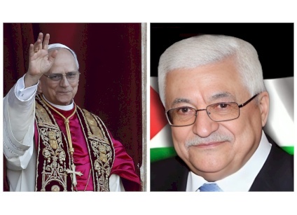 الرئيس يبحث هاتفياً مع بابا الفاتيكان آخر تطورات الأوضاع في الأراضي الفلسطينية والمنطقة