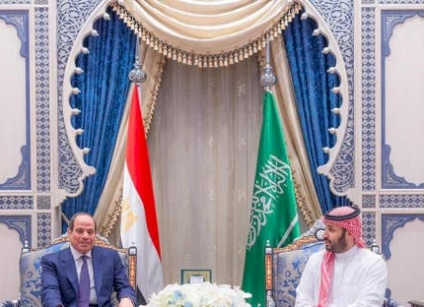 ولي العهد السعودي والرئيس المصري يناقشان تداعيات التصعيد العسكري في المنطقة