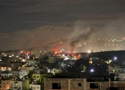 فيديو: إصابات وإحراق منازل ومركبات بهجوم للمستعمرين على دير الحطب شرق نابلس