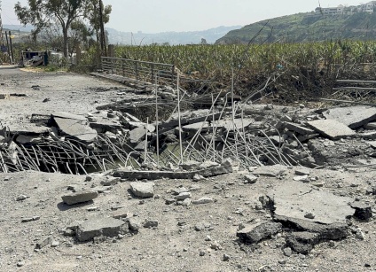 إسرائيل تقصف جسراً رئيسياً على نهر الليطاني في جنوب لبنان