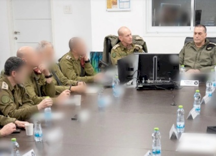 زامير يصدق على خطط جديدة لتعميق العملية البرية في لبنان