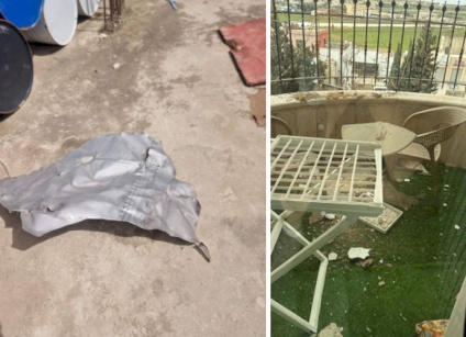 سقوط شظايا صواريخ في مخيم قلنديا وكفر عقب