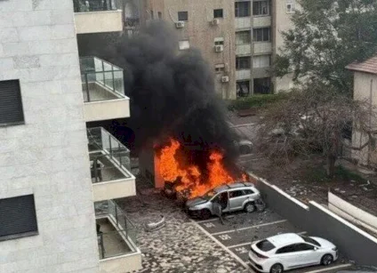 فيديو: مقتل إسرائيلي في هجوم صاروخي من لبنان على نهاريا