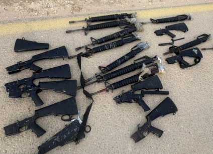 جيش الاحتلال يعلن إحباط تهريب أسلحة من مصر