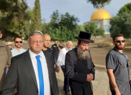 المتطرف بن غفير يقتحم المسجد الأقصى.. والأردن يدين