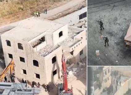الاحتلال يهدم منزلا وبناية سكنية في كفر عقب شمال القدس (فيديو)