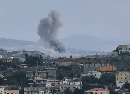 Israeli Airstrikes in Southern Lebanon, Zamir Threatens Hezbollah from Qal'at al-Shuqif