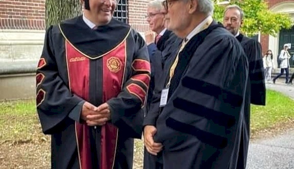 رئيس جامعة القدس يشارك في حفل تنصيب الرئيس الثلاثين لجامعة هارفارد 