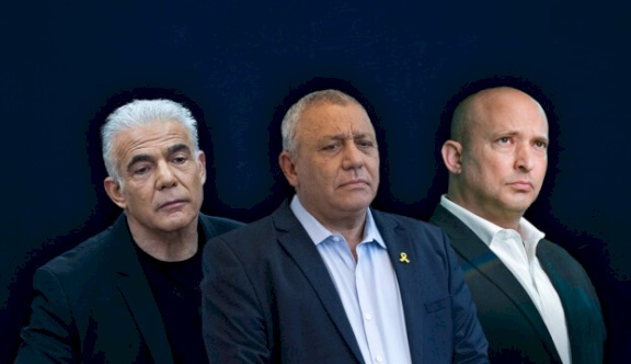 قناة عبرية: آيزنكوت يقترح على بينيت ولابيد تشكيل قائمة تطيح بنتنياهو