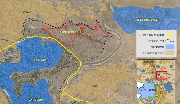 محافظة القدس: مشروع استعماري شمالي المدينة يمثل ضما فعليا مقنعا