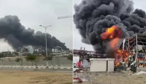 إسرائيل تعلن تسرب مواد خطرة جراء استهداف مصنع كيماويات بصاروخ إيراني