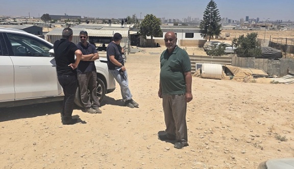 הרס של כ-20 בתים למשפחת אל-אפסח בכפר אל-סר בנגב