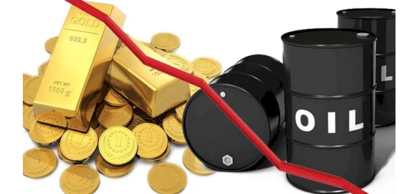 تراجع أسعار النفط وارتفاع الذهب عالميا