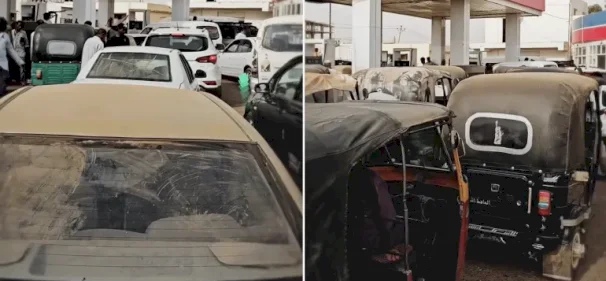 غالون البنزين بـ 30 ألف جنيه.. أزمة الوقود تخنق العاصمة السودانية