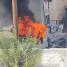 الشرطة تكشف ملابسات حرق مركبتين في بلدة جبع شمال شرقي القدس