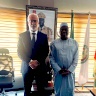 السفير أبو بكر يطلع وزير خارجية غينيا على تطورات عدوان الاحتلال على شعبنا