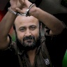 Injury of prisoner Marwan Barghouti by rubber bullet in his leg