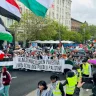 مسيرة داعمة لفلسطين في العاصمة الإسبانية مدريد