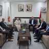 اللواء ناصر البوريني يستقبل رئيس ديوان الرقابة المالية والإدارية