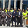 إخلاء ناجح لبنك القدس خلال مناورة تدريبية في مبناه الجديد المكون من 17 طابقاً