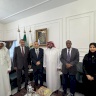 الأمين العام لمنظمة التعاون الإسلامي يبحث مع المندوب الدائم لدولة فلسطين التطورات السياسية والميدانية