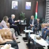 وزير العدل يجتمع مع وفد المملكة المتحدة لفلسطين