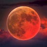 Attente de l'éclipse totale "Lune de sang" dimanche