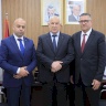 وزير الداخلية ومحافظ أريحا يتفقدان الهيئة العامة للمعابر والحدود