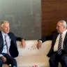 Le cheikh discute avec Blair du lendemain de la guerre à Gaza