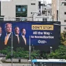 Without Netanyahu.. Billboards Calling for "Peace" in the Streets of Tel Aviv and Jerusalem
