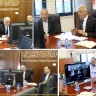 Barham discute avec les présidents des universités de Gaza des moyens de soutenir et de secourir l'enseignement supérieur dans la région