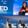 وزيرة الخارجية تؤكد خلال جلسة خاصة بفلسطين في مؤتمر الحوار المتوسطي ضرورة وحدة الأراضي الفلسطينية وحل الدولتين