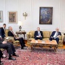 Hussein Al-Sheikh Discusses Preparations for the Gaza Reconstruction Conference with Abdel Aati